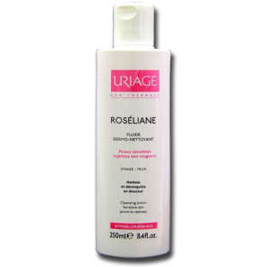 Uriage roséliane fluide dermo-nettoyant 250ml