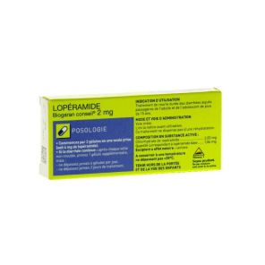 BIOGARAN Lopéramide 2MG Gélules boite de 12