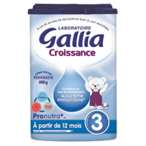 Gallia lait croissance 800g