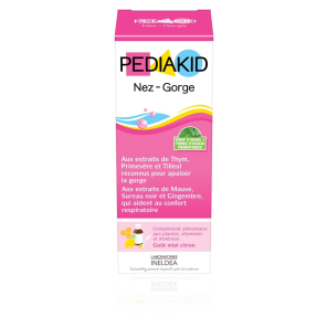 PEDIAKID Sirop Nez et Gorge 125ML