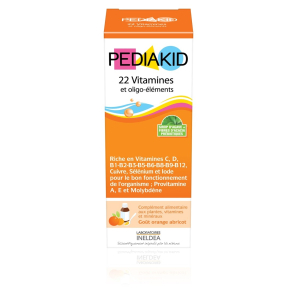 PEDIAKID Sirop 22 Vitamines & Oligo-Eléments 125ML