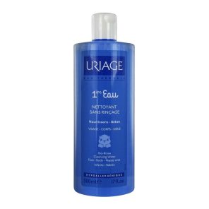 Uriage Bébé 1ère Eau Nettoyante Sans Rinçage 500ml