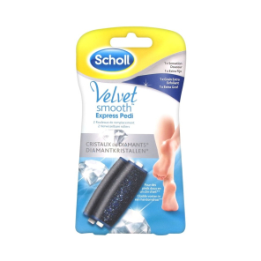 SCHOLL Velvet Rouleaux de Remplacement Grain Exfoliant boite de 2