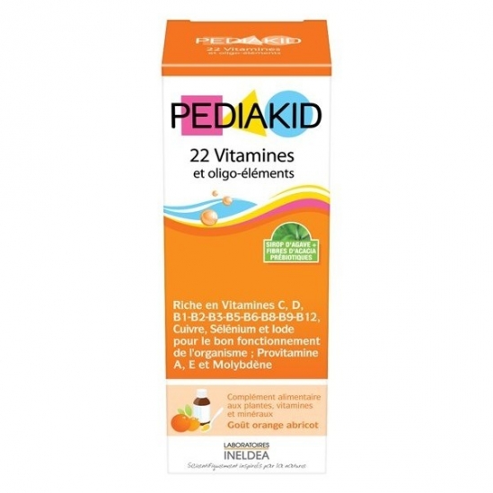 Pediakid 22 vitamines & oligo-éléments 250 ml