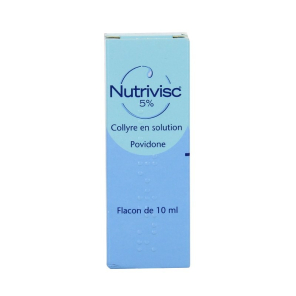 NUTRIVISC Povidone 5% Collyre Flacon 10ML
