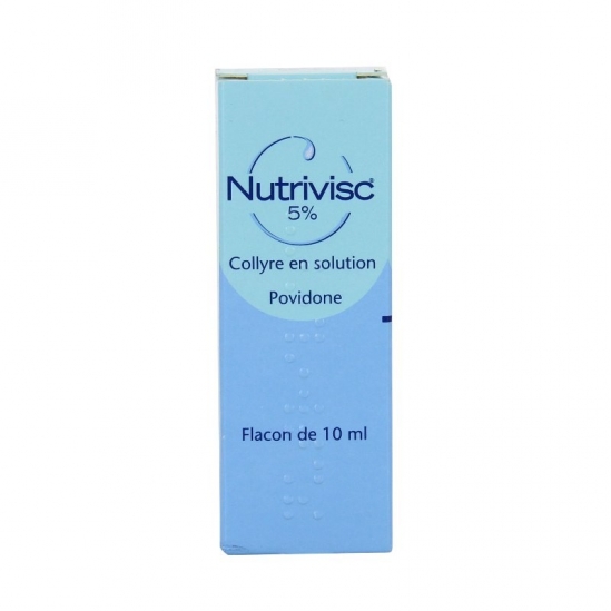 NUTRIVISC Povidone 5% Collyre Flacon 10ML