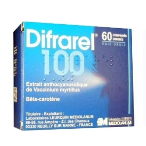 Difrarel 100mg 60 comprimés