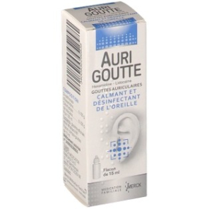 AURIGOUTTE Calmant et Désinfectant de l'Oreille 15ML