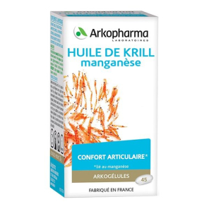 Arkgélules Huile de Krill Boîte de 45 Gélules