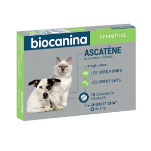 BIOCANINA Ascatène Comprimés boite de 10