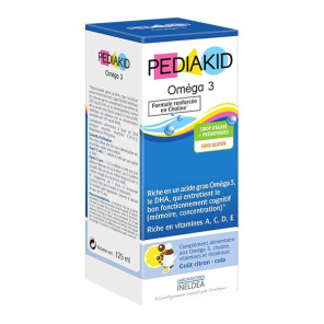 PEDIAKID Sirop Oméga 3 125ML