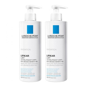 LA ROCHE-POSAY Lipikar Lait Relipidant Corps 2x400ML