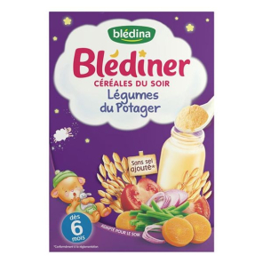 BLEDINA Blédîner Céréales du Soir Légumes du Potager 240G