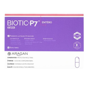 ARAGN Biotic P7 Entéro Gélules boite de 30