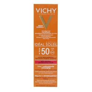 VICHY Capital Solaire Soin Anti Âge 3-en-1 SPF50 50ML