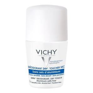 Vichy déodorant sans sels d'aluminium roll-on 50ml