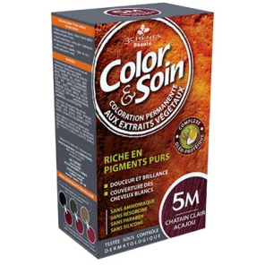 3 Chênes Color&Soin chatin clair acajou coloration permanente 5M