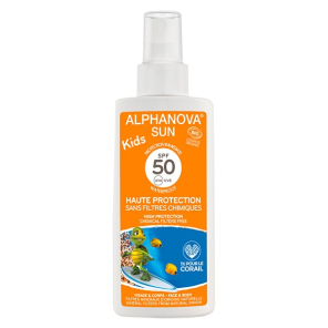 ALPHANOVA Sun Kids Spray SPF50 BIO 125G