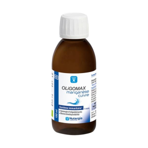 NUTERGIA Oligomax Manganèse - Cuivre 150ML