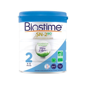 BIOSTIME SN2 Lait Bio 6-12M 800G