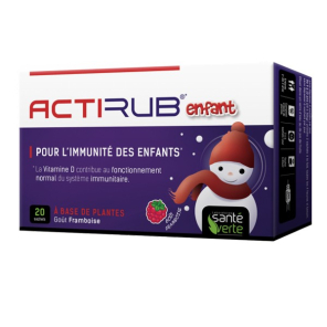 SANTE VERTE Actirub Sachets Enfant boite de 20