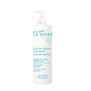 La rosée lait de toilette nettoyant bébé aux huiles végétales 400ml