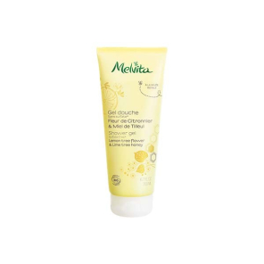 Melvita gel douche fleur de citronnier & miel de tilleul 200ml