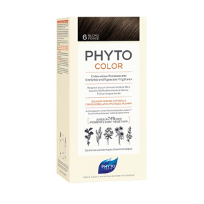 Phyto phytocolor coloration permanente 6 blonde foncé 112ml