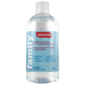 ASSANIS Gel Hydroalcoolique Mains 500ML