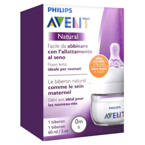 AVENT BIB NATURAL NOUVEAU-NE 60ML