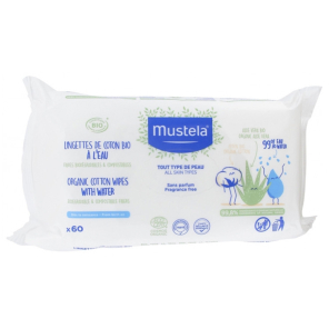 MUSTELA BIO LINGETTE SS PARF 60