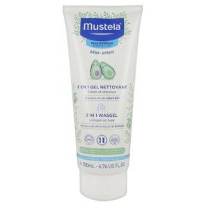 MUSTELA PN GEL NETTOYANT 2 EN 1 200ML
