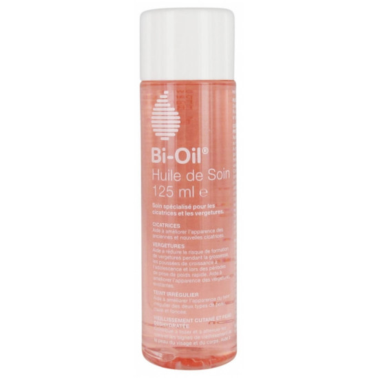 Bi-Oil Huile de Soin Naturelle Cicatrices & Vergetures 125ml