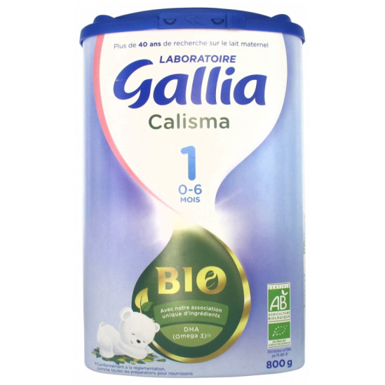 GALLIA CALISMA 1 Bte/800g - Lait en Poudre 1er Age pour