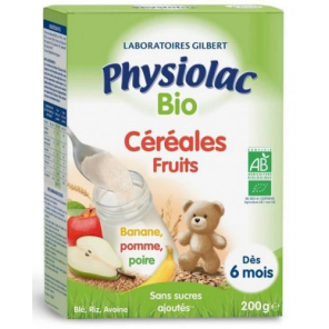 PHYSIOLAC CEREALES BIO FRUITS 200G