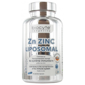 BIOCYTE Zinc Liposomal Gélules boite 60