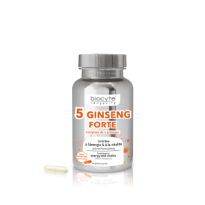 BIOCYTE 5 GINSENG FORTE GELU BTE 40