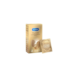 DUREX PRESERV NUDE BTE 8