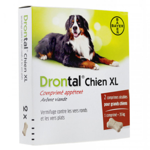 DRONTAL CHIEN XL BTE 2