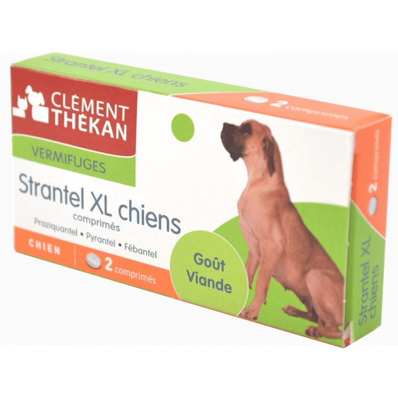 Biocanina Ascatryl Trio Vermifuge grand chien L/XL 2 comprimés