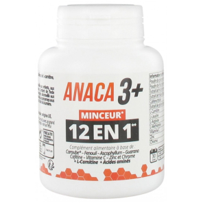 ANACA 3 Minceur 12 en 1 Gélules boite de 120