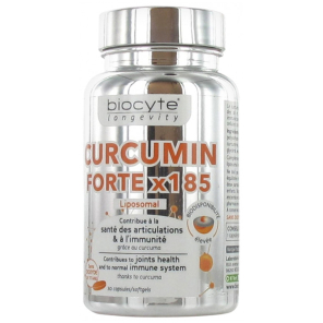 BIOCYTE CURCUMIN FORTE X185 CAPS BTE 30