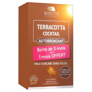 BIOCYTE Terracotta Autobronzant Gélules boite de 90