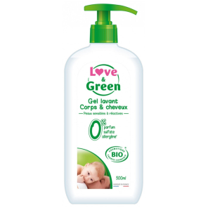LOVE amp GREEN GEL CORPS/CHVX HYPOAL 500ML