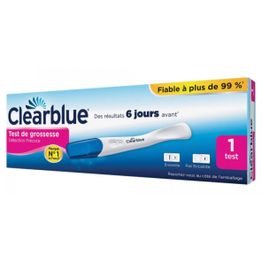 CLEARBLUE Test de Grossesse Détection Précoce