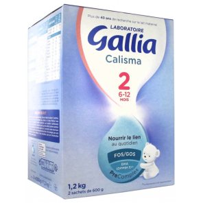 GALLIA LAIT PDR CALISMA 2 BTE 1.2KG