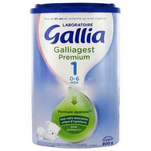 GALLIA LAIT PDR GALLIAGEST 1 BTE 800G