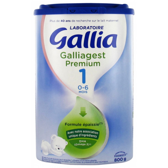 GALLIA Lait Galliagest 1 boite de 800G