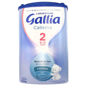 GALLIA LAIT PDR CALISMA 2 BTE 800G