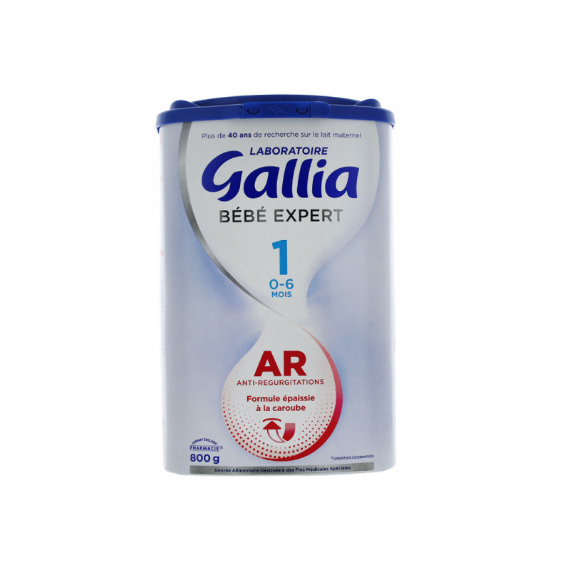 Gallia AR Amidon lait anti régurgitations - Formule épaissie